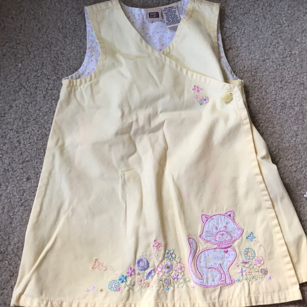 Kitten wrap dress
